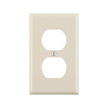 LEVITON WALLPLT 1G DPLX 10PK LTA 78003-TMP